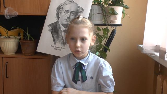 Страна Читающая - Руденко Анастасия читает произведение Ф.И. Тютчева "Весенние воды" смотреть онлайн