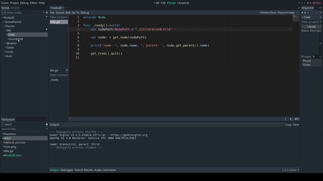 [Godot] How to get node you want? смотреть онлайн