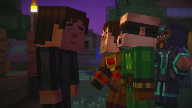 Minecraft Story Mode - Episode 3 - ALL ALTERNATE ENDINGS! смотреть онлайн