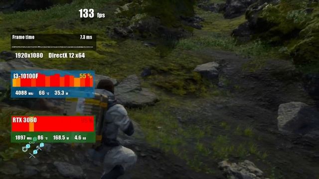 Core i3-10100F + RTX 3060 - Death Stranding [1080p] смотреть онлайн