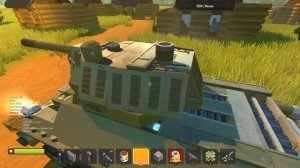 Танковое сражение | Бой | Scrap Mechanic