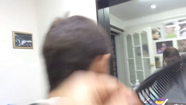 Техника стрижки Канадка ножницами смотреть онлайн