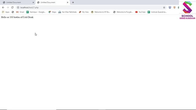 12th CS PHP Output Statements and Specifiers смотреть онлайн