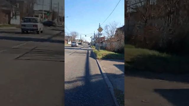 катаем на велосипеде по Краснодару (на работе) смотреть онлайн