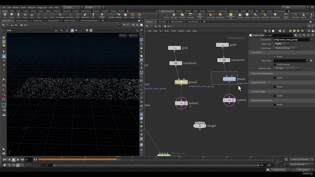 9. creating basic snow effect part 1 смотреть онлайн