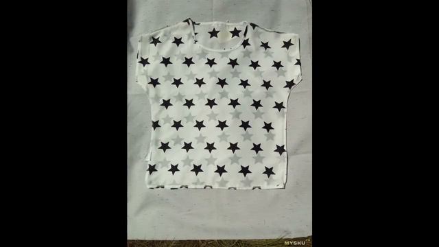 Популярная блузка со звездочками. 14 тысяч заказов | #Обзор