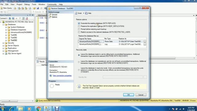 SQL DATABASE REFRESH FROM PRODUCTION TO DEVELOPMENT| EASY METHOD TO DO REFRESH YOU DEV DB#session- смотреть онлайн