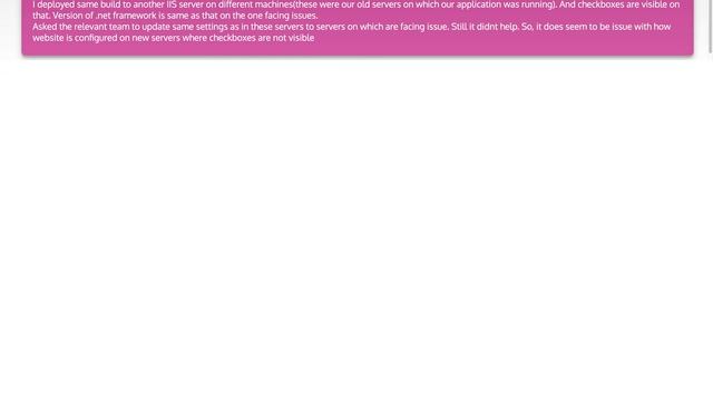 Checkbox not visible on nodes of TreeView control when deployed in IIS смотреть онлайн