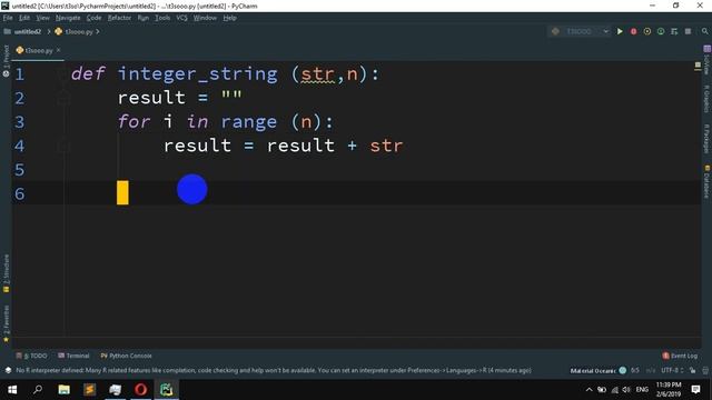 How to Get a string which is n copies of a given string in Python смотреть онлайн