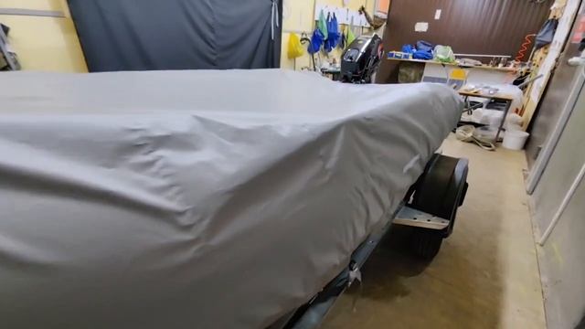 Тент для стоянки и транспортировки лодки ПВХ Polar Bird модель PB-360M