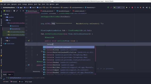 Android Activity Lifecycle Part 2 смотреть онлайн