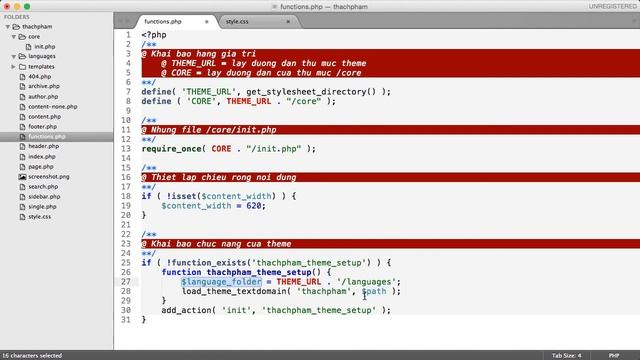 Lập trình theme WordPress 04 Viết code cho functions php смотреть онлайн
