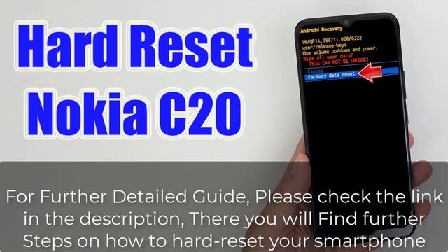 Hard Reset Nokia C20 | Factory Reset Remove Pattern/Lock/Password (How to Guide) смотреть онлайн