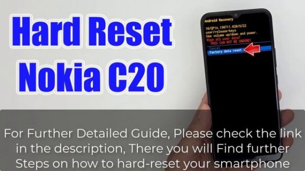 Hard Reset Nokia C20 | Factory Reset Remove Pattern/Lock/Password (How to Guide)