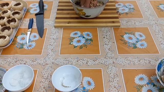ФАРШИРОВАННЫЕ ШАМПИНЬОНЫ НА МАНГАЛЕ / МЕГА СОЧНЫЙ РЕЦЕПТ смотреть онлайн