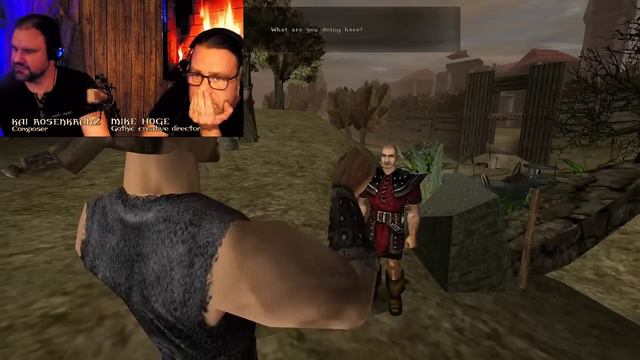 Gothic creator Mike Hoge: Devchat & Gothic 1 Letsplay смотреть онлайн