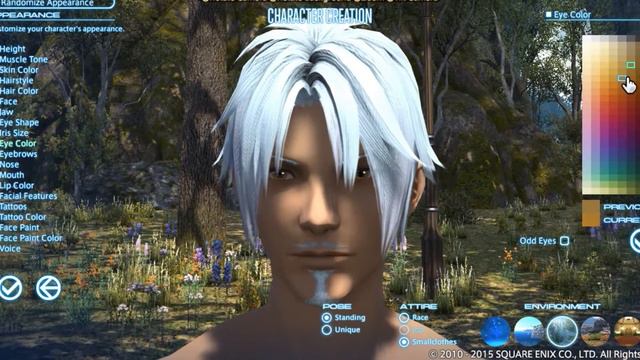 Final Fantasy XIV - Creating a Midlander Hyur Male (Benchmark) смотреть онлайн