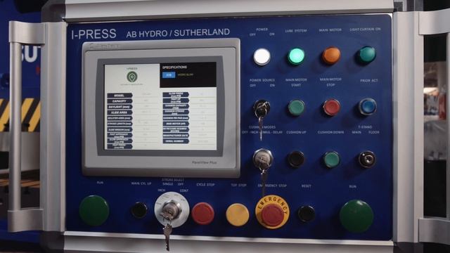 I-PRESS® HYDRO - Chapter 13: Spec Page | Hydraulic Press Controls смотреть онлайн