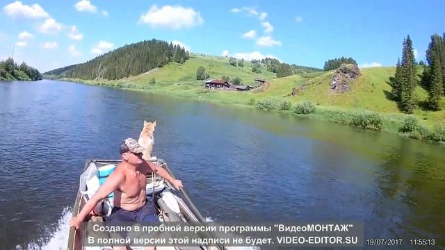 Река Колва.лодка-болотоход 22 л.с. Часть 1. Пермский край. смотреть онлайн