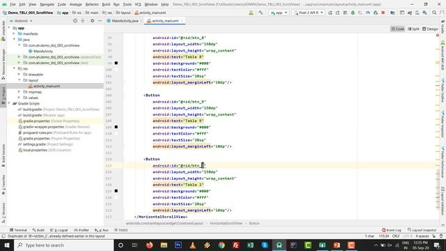 Android TBL Java Task 3 | Multiplication Table App | Button | ScrollView | Android Studio 4.0 смотреть онлайн
