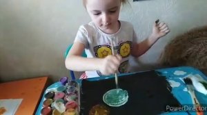 Мастер класс - рисование космоса