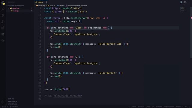 API utilizando apenas o Node, sem precisar de nenhuma dependência? смотреть онлайн