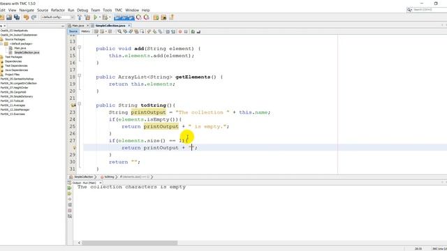 JAVA MOOC SOLUTIONS 6_4 Print A Collection смотреть онлайн