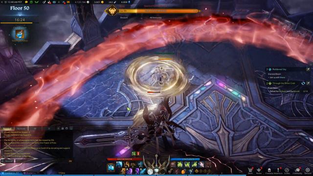 Lost Ark - Fatespire Tower (T2) Floor 50 - Deathblade PoV смотреть онлайн