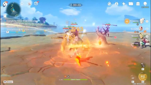 Genshin Impact Noelle C3 Damage Showcase | Noelle Build смотреть онлайн