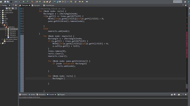 Programming Tetris Game, Java (fx) Tutorial 2/2 смотреть онлайн