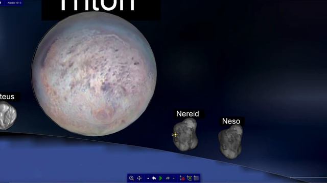 The Solar System Simulation with Orbit Trails in Algodoo смотреть онлайн