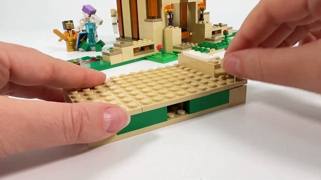 LEGO Minecraft 2023 The Iron Golem Fortress [ASMR] Speed Build смотреть онлайн
