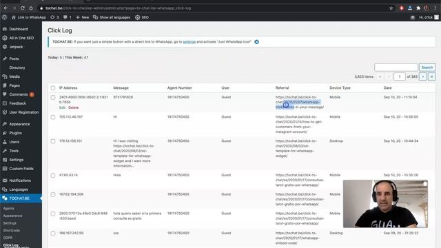Whatsapp analytics for Wordpress смотреть онлайн