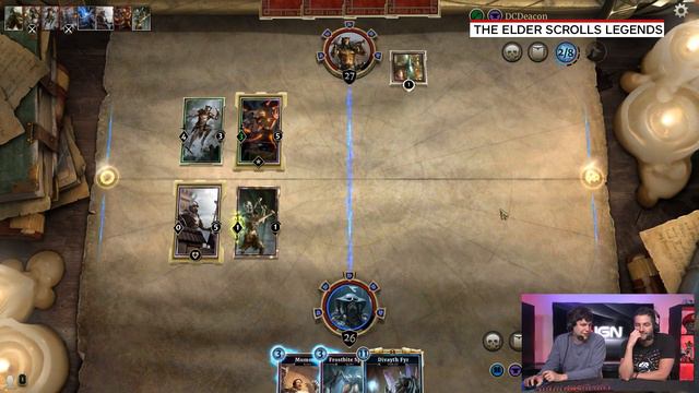 The Elder Scrolls Legends - IGN vs Devs - IGN Plays Live смотреть онлайн