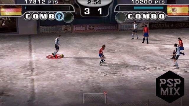 Fifa Street 2 - PSP Gameplay #4 смотреть онлайн