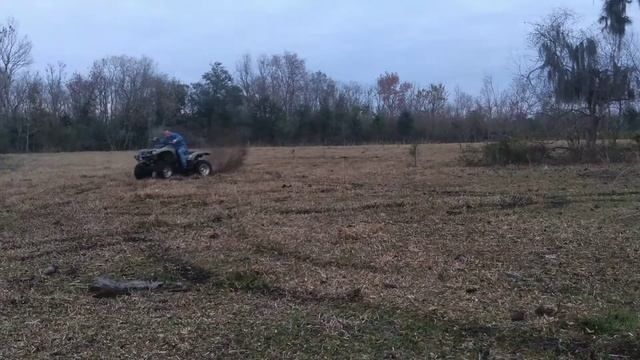 Yamaha Grizzly 660 Wanda 23 x 10.50 tires, pasture drifting смотреть онлайн