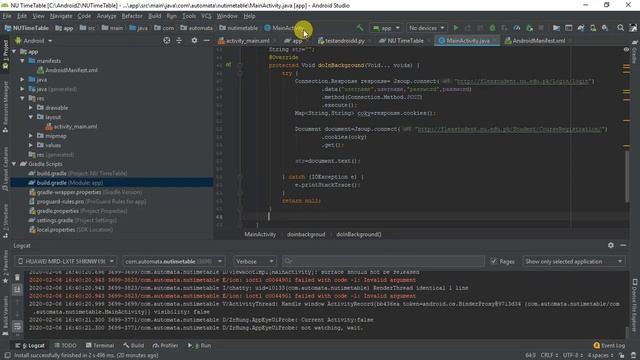 Web Scraping with Jsoup | Login to website | Android studio Part 2 смотреть онлайн