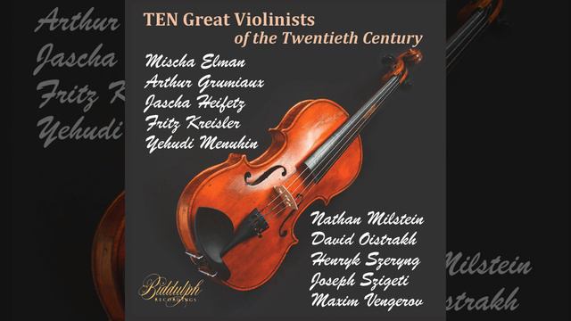 Consolations, S. 172: No. 3 in D-Flat Major (Arr. N. Milstein for Violin & Piano) смотреть онлайн
