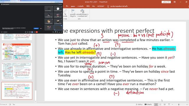Present perfect with time expressions M2/12 2022-01-06 11-27-15 смотреть онлайн