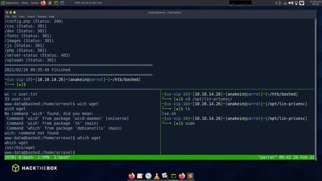 HackTheBox - Bashed - (Brasil) - Fácil - Linux Kernel - 4.4.0-116 (Ubuntu 16.04.4) - Local PrivEsc смотреть онлайн