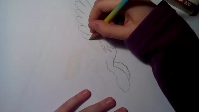 Рисуем пони Радугу Деш ( Rainbow Dash) смотреть онлайн