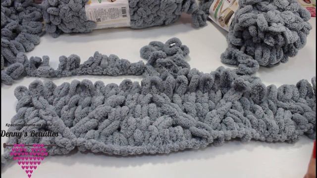 Бебешко одеяло с Alize Puffy на сърчица смотреть онлайн