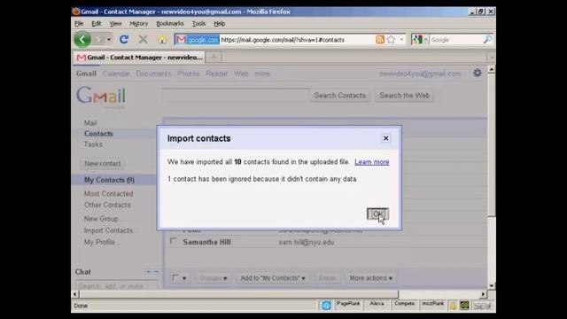 How To Import & Export Gmail Contacts смотреть онлайн