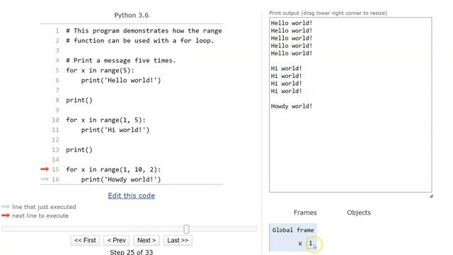 CIS 2 - Python 4.3 for loops смотреть онлайн