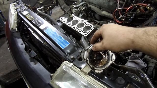 Капиталка Lancia Kappa 5.20 (часть 2) Motor Repair Lancia Kappa 5.20