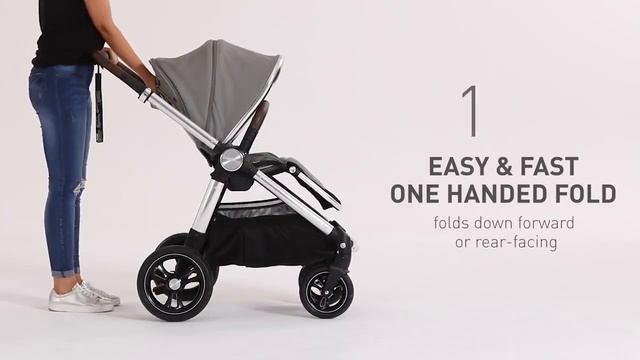 Dječja kolica Mamas & Papas Ocarro - kompaktno sklapanje jednom rukom - Fun Baby trgovina смотреть онлайн