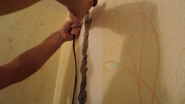 Штробление стены перфоратором. Установка подрозетников смотреть онлайн