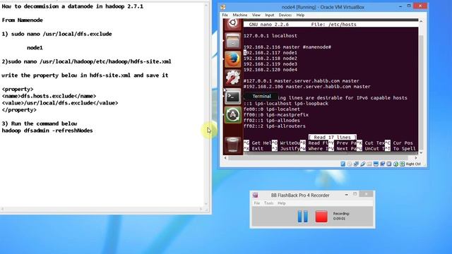 how to remove datanode from a live hadoop cluster смотреть онлайн