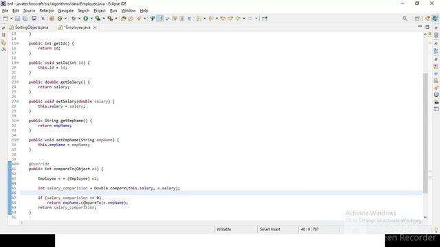 Java Core - Comparing objects смотреть онлайн