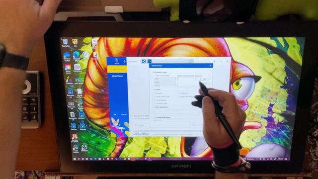 How to set up the XP pen quick key remote смотреть онлайн